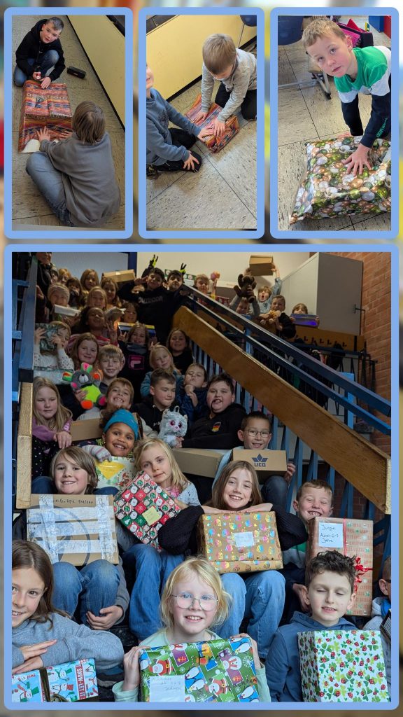 Ein Päckchen der Freude