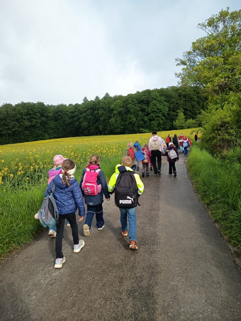 Wandertag der Klassen 1a und 1b